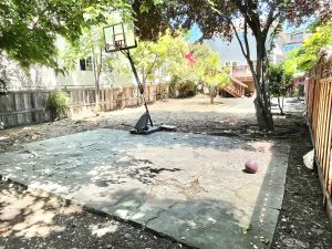 Backyard Basketball Area