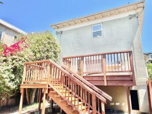 Backyard Point of View of Deck